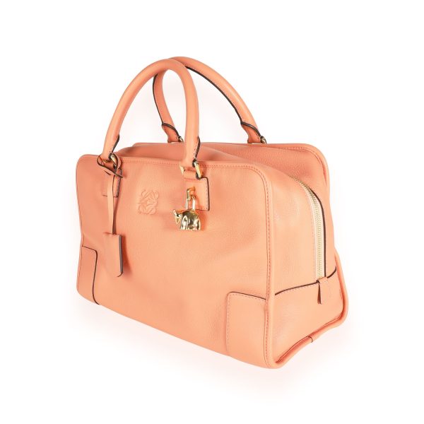 112178 sv Loewe Limited Edition Bull Charm Peach Calfskin Amazona 36