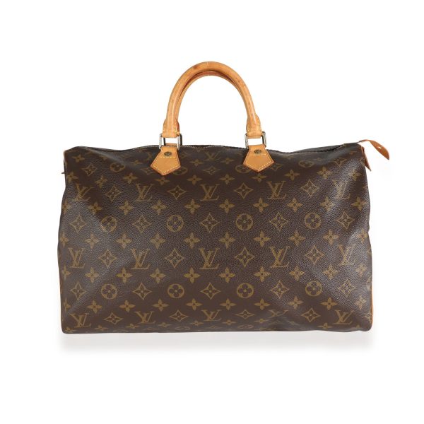 112254 fv Louis Vuitton Monogram Canvas Speedy 40