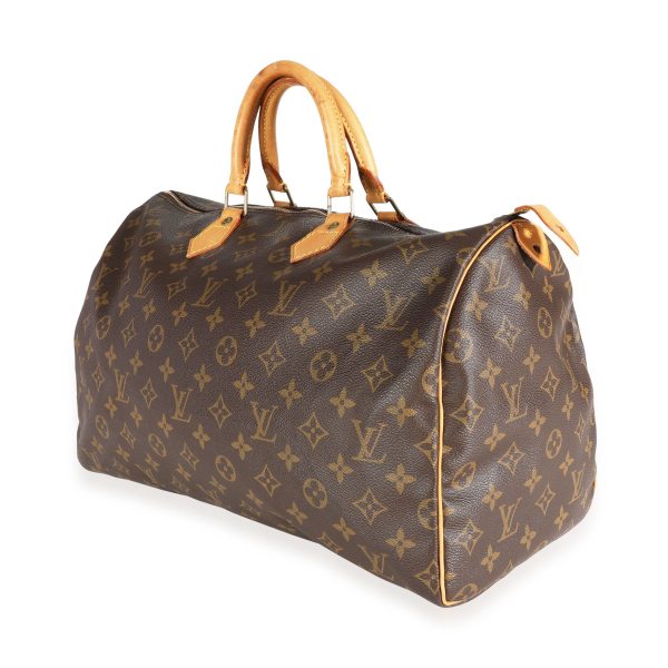 112254 sv Louis Vuitton Monogram Canvas Speedy 40