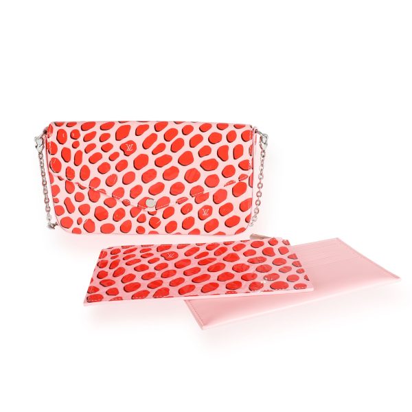 112283 ad2 c749e8ad 8d45 4535 8d32 6838f001a792 Louis Vuitton Limited Edition Sugar Poppy Vernis Jungle Dots Félicie Pochette