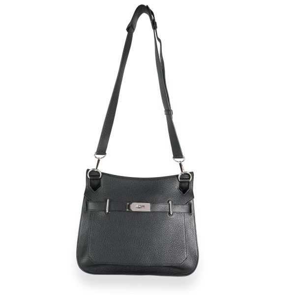 112287 bv Herm√®s Black Cl√©mence Jypsiere 31 PHW