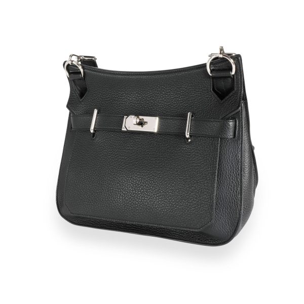 112287 sv Herm√®s Black Cl√©mence Jypsiere 31 PHW