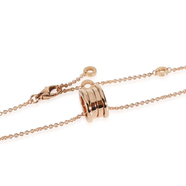 112338 clasp Bulgari B Zero 1 Pendant in 18K Rose Gold