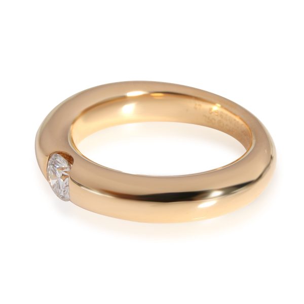 Cartier Cartier Ellipse Diamond Ring in 18K Yellow Gold E F VS1 025 CTW