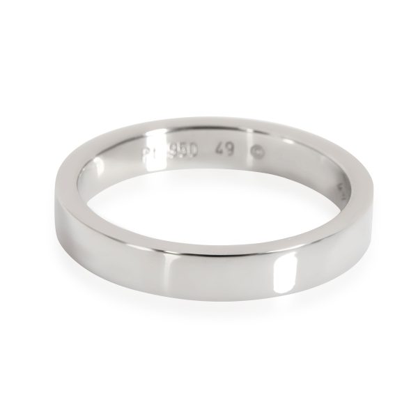 Platinum Wedding Band Cartier C de Cartier Diamond Wedding Band in Platinum 003 CTW