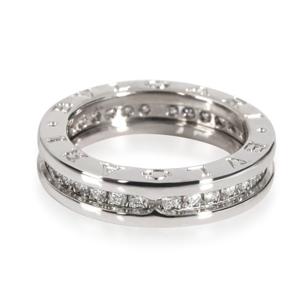 112404 fv Bulgari B Zero 1 Diamond Ring in 18K White Gold 045 CTW