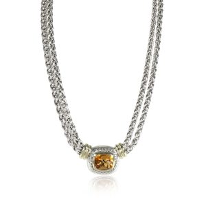 112436 fv 99d60938 724e 4c77 a3a4 e4d1ce09eedd David Yurman Albion Citrine Pendant in 14K Yellow GoldSterling Silver