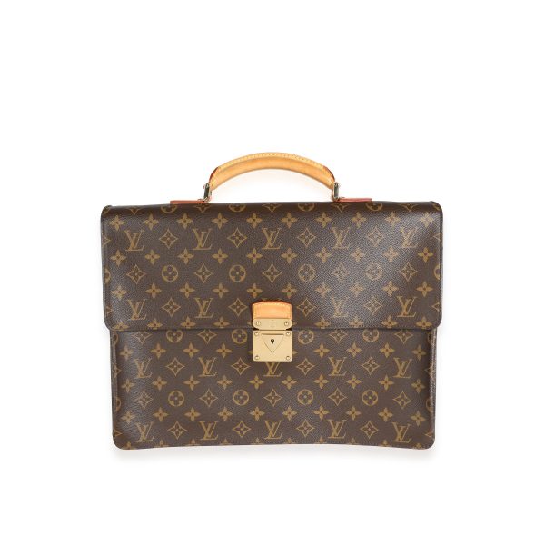 112453 fv 28251f74 4a3e 4dce aea7 3403a6879a4f Louis Vuitton Monogram Canvas Robusto Briefcase