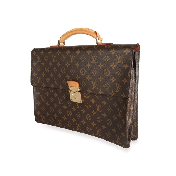 112453 sv 361ae2d8 0caa 4f6b 831b 605bee3d4b29 Louis Vuitton Monogram Canvas Robusto Briefcase