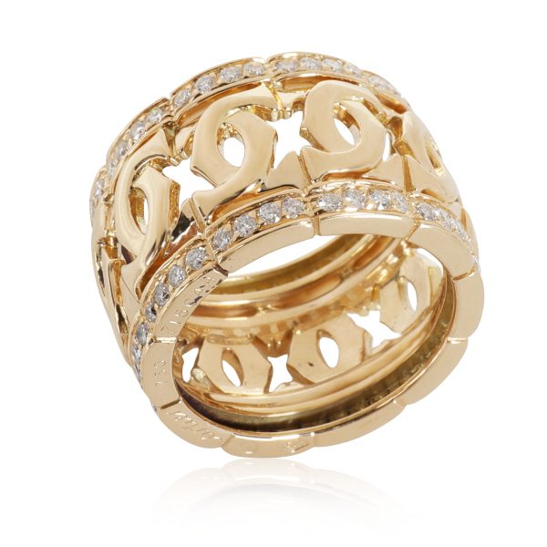 Cartier Cartier Entrelaces C de Cartier in 18K Yellow Gold 065 ctw