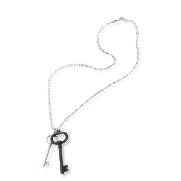 112477 pv Tiffany Co Keys Pendant in Sterling SilverTitanium