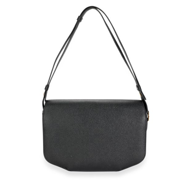 112500 pv Hermes Black Epsom Cherche Midi 25 Bag