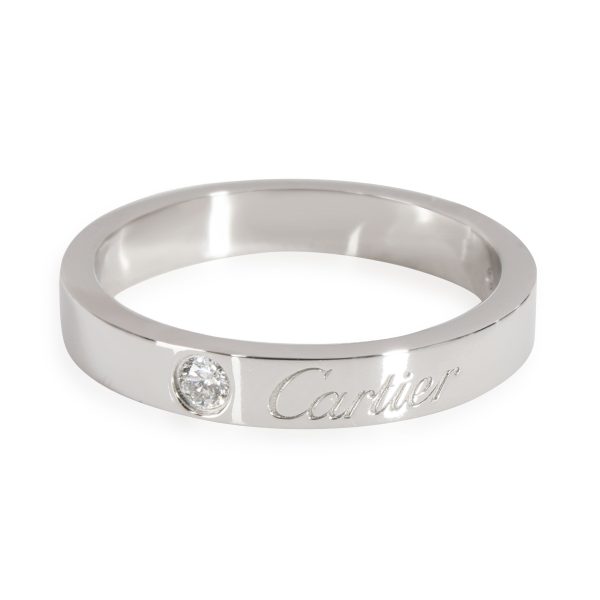 Rings Cartier C de Cartier Diamond Ring in Platinum 003 CTW