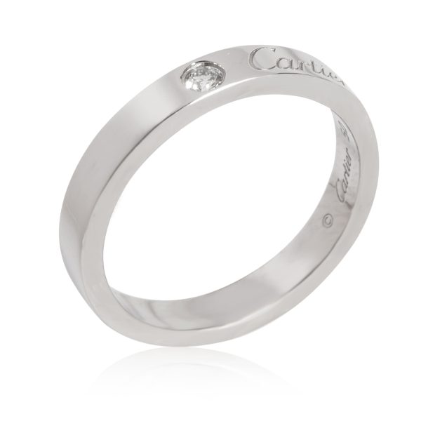 Cartier Cartier C de Cartier Diamond Ring in Platinum 003 CTW