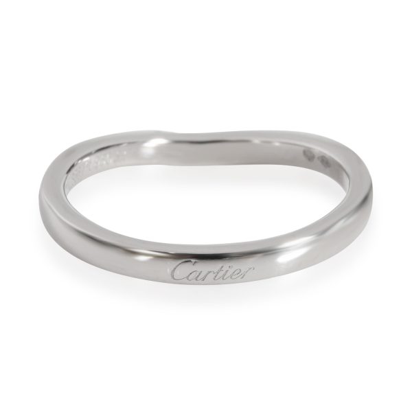 112527 bv Cartier Ballerine Diamond Wedding Band in Platinum 009 CTW