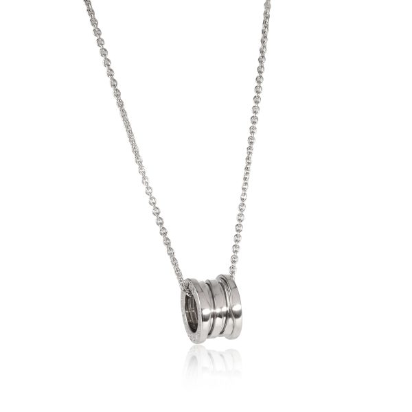 112539 fv BVLGARI B Zero 1 Pendant in 18K White Gold