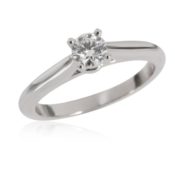 112540 pv 96b3a6c5 9d48 4152 b358 105c1d424c6d Cartier 1895 Diamond Solitaire Engagement Ring in Platinum E VS1 023 CTW