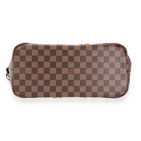 112613 stamp 912a0d5f 7160 48a9 b2b4 65f33c7d1370 Louis Vuitton Limited Edition Damier Ebene Karakoram Neverfull MM