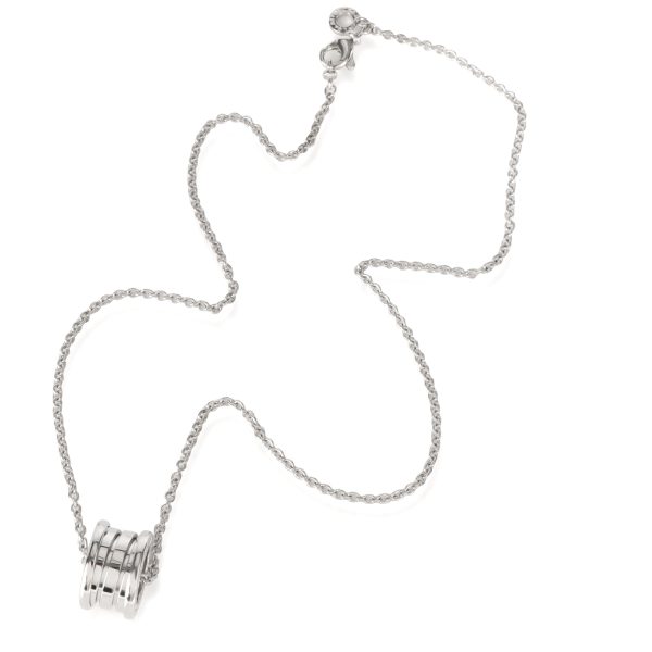 112702 pv BVLGARI B Zero 1 Pendant in 18k White Gold