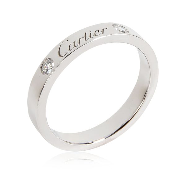 112756 av 82e8a766 1c15 421b 8df1 253141b0406e Cartier C De Cartier Diamond Ring in Platinum 007 CTW