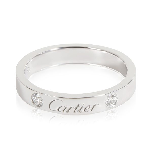 Rings Cartier C De Cartier Diamond Ring in Platinum 007 CTW