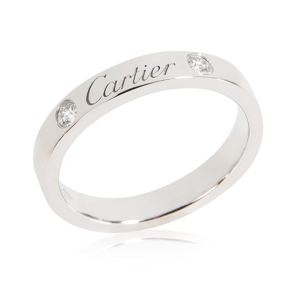 Cartier Cartier C De Cartier Diamond Ring in Platinum 007 CTW