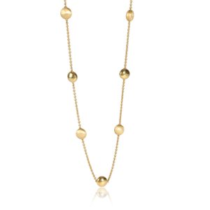112847 fv 90209d38 2598 4ad8 8acd 312822b0f8e4 Chimento Diamond Beaded Station Necklace in 18k Yellow Gold 001 CTW