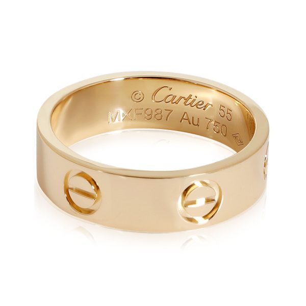 Rings Cartier Love Band in 18k Yellow Gold