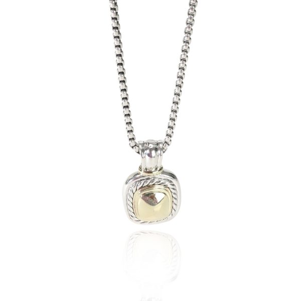 113030 fv 34b5f885 7a59 4a25 a343 a111e720c107 David Yurman Albion Necklace in 14K Yellow GoldSterling Silver