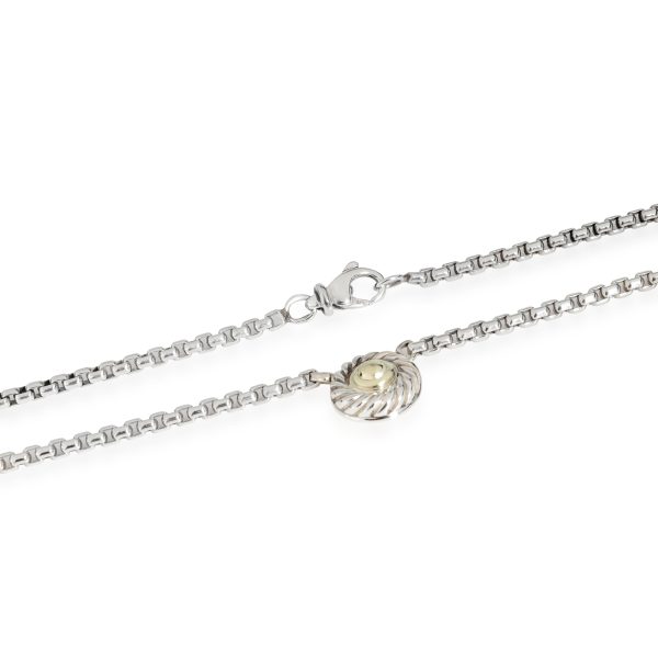 113060 clasp 7257da85 42e1 43b0 9cbb 7c1143765e57 David Yurman Cookie Necklace in 14K Yellow GoldSterling Silver