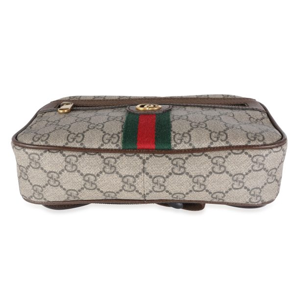 113101 stamp 8368cfa4 34d5 4074 ac62 14c8da183f7b Gucci Brown Soft GG Supreme Canvas Ophidia Belt Bag