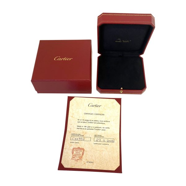 113127 box Cartier Love Diamond Pendant in 18k Yellow Gold 007 CTW