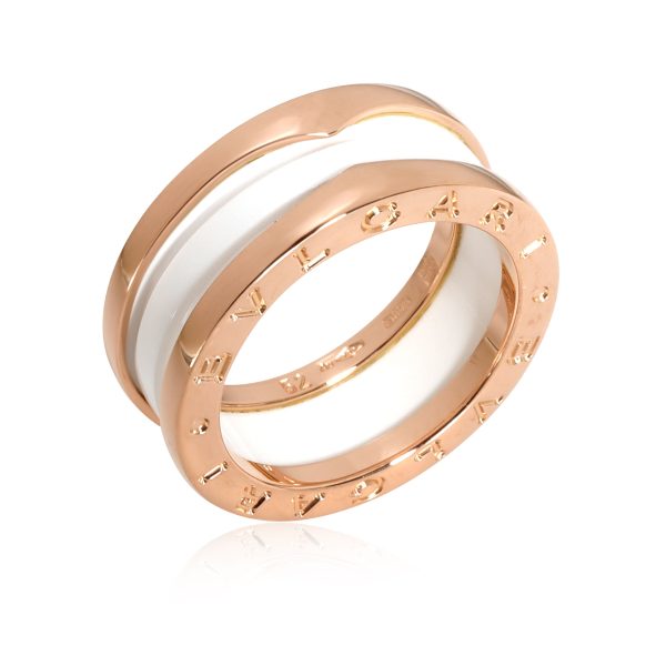 113247 pv d899c901 53a7 498e 8ed9 620f2e084763 BVLGARI BZero1 Ceramic Band in 18k Rose Gold