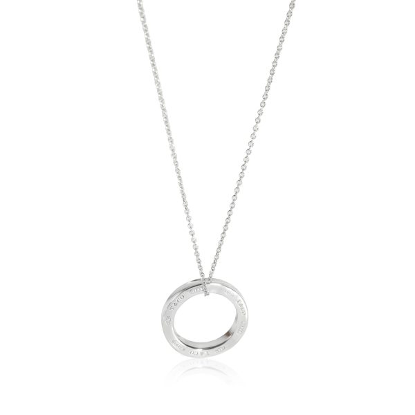 113255 fv Tiffany Co Circle Pendant in sterling Sterling Silver