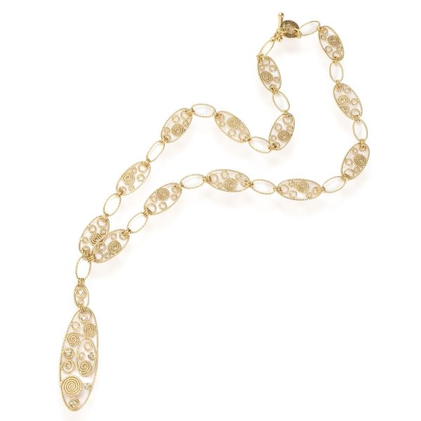 113414 pv 572e5e26 2b98 4b70 9f2d 8a44ba4b8fa9 Roberto Coin Bollicine Necklace Necklace in 18k Yellow Gold