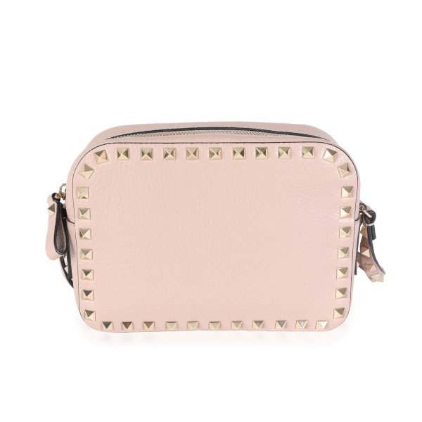 113509 fv b21dfeb6 6f0c 4b09 8ac6 5d954ec5bb63 Valentino Poudre Grainy Calfskin Small Rockstud Crossbody Bag