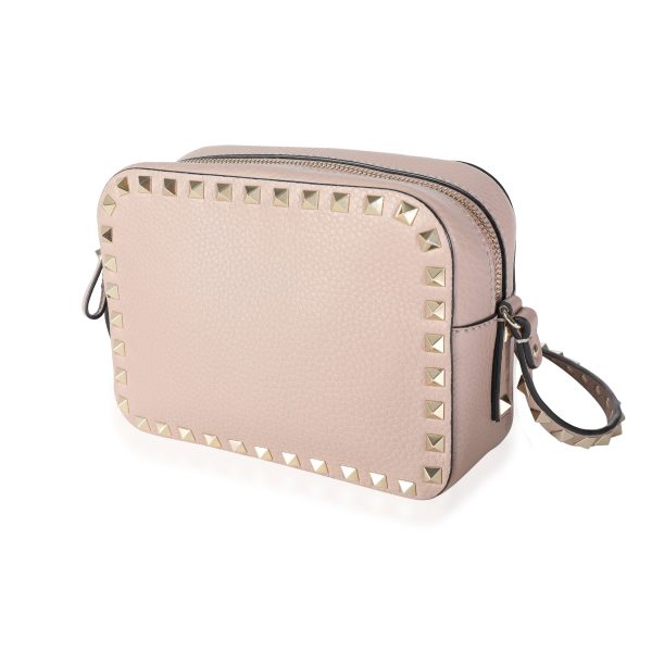 113509 sv 77f9fee1 09c3 4412 8888 7aff9a123bae Valentino Poudre Grainy Calfskin Small Rockstud Crossbody Bag