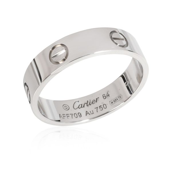 Cartier Cartier Love Ring in 18kt White Gold