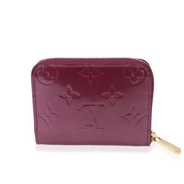 113672 pv Louis Vuitton Violette Monogram Vernis Zippy Coin Purse