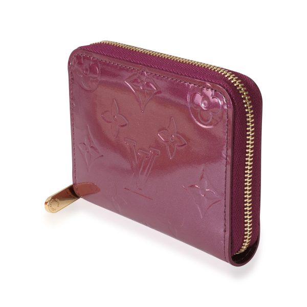 113672 sv Louis Vuitton Violette Monogram Vernis Zippy Coin Purse