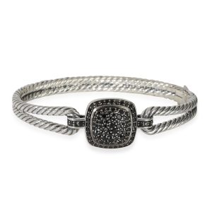 113830 fv 85f92d17 9e3f 4b41 9fd3 bbb6855e70fe David Yurman Albion Black Diamond Bangle in Sterling Silver 073 CTW