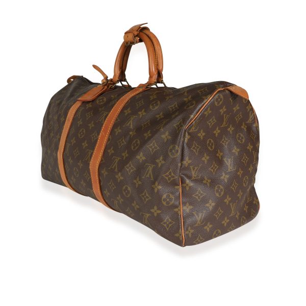 113933 sv Louis Vuitton Vintage Monogram Canvas Keepall 50