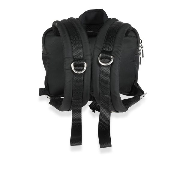113956 pv bf73a6fa 1ae1 412f 81f3 f0606db3556d Prada Black Tessuto Pocket Nylon Technical Backpack