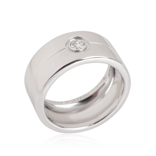 Ring White Gold Cartier High Love Diamond Ring in 18K White Gold 025 CTW