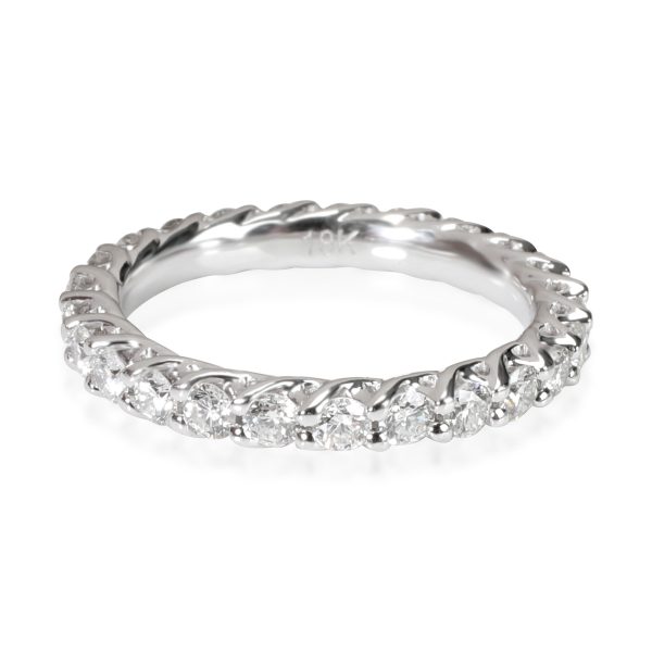 114026 fv Blue Nile Diamond Eternity Band in 18K White Gold 095 CTW