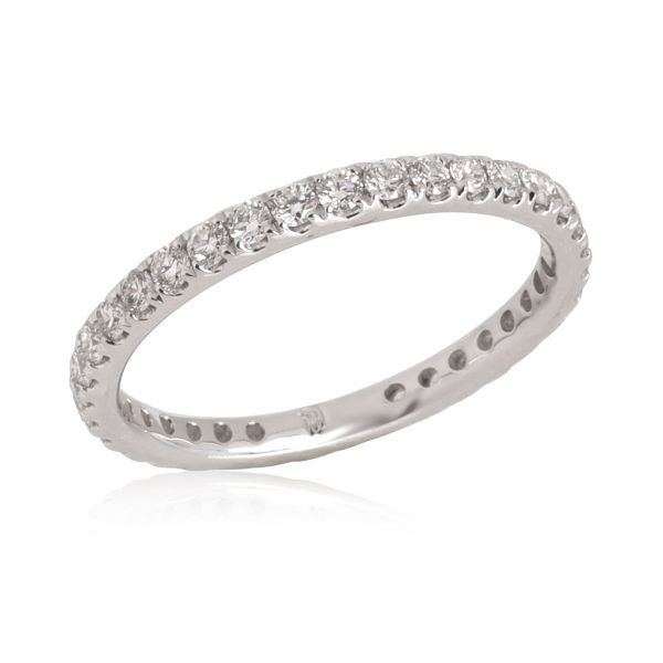 114028 av Blue Nile Diamond Eternity Band in 14K White Gold 043 CTW