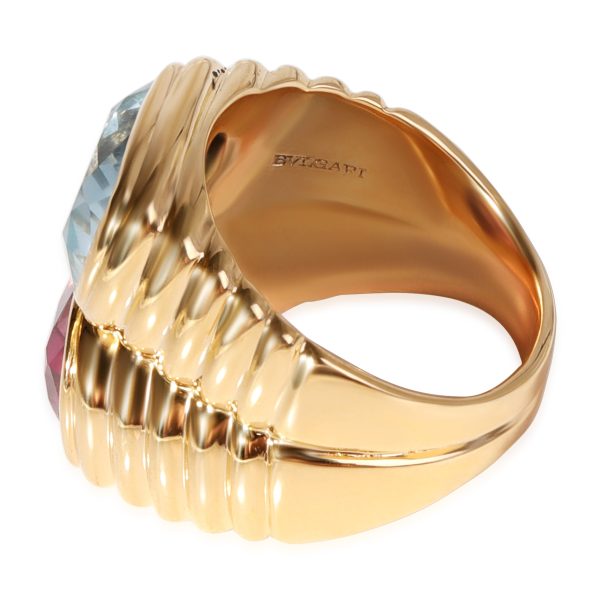 114032 bv Bulgari Doppio Fashion Ring in 18K Yellow Gold