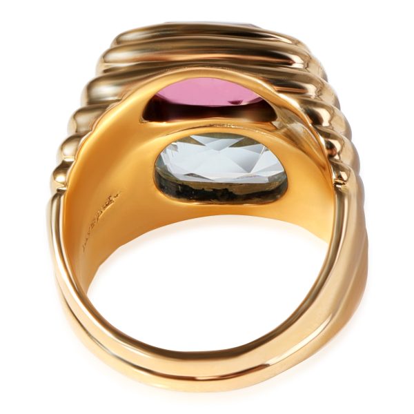 114032 pv Bulgari Doppio Fashion Ring in 18K Yellow Gold