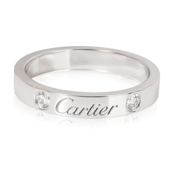 Rings Cartier C De Cartier Diamond Band in Platinum 007 CTW