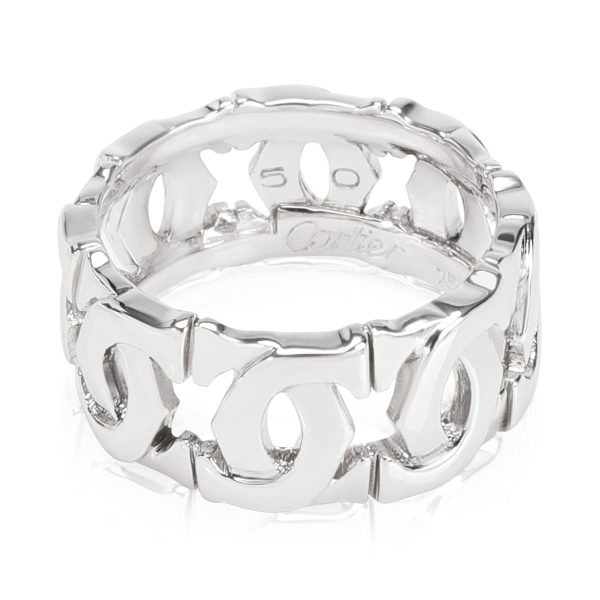 Rings Cartier Entrelace Band in 18kt White Gold